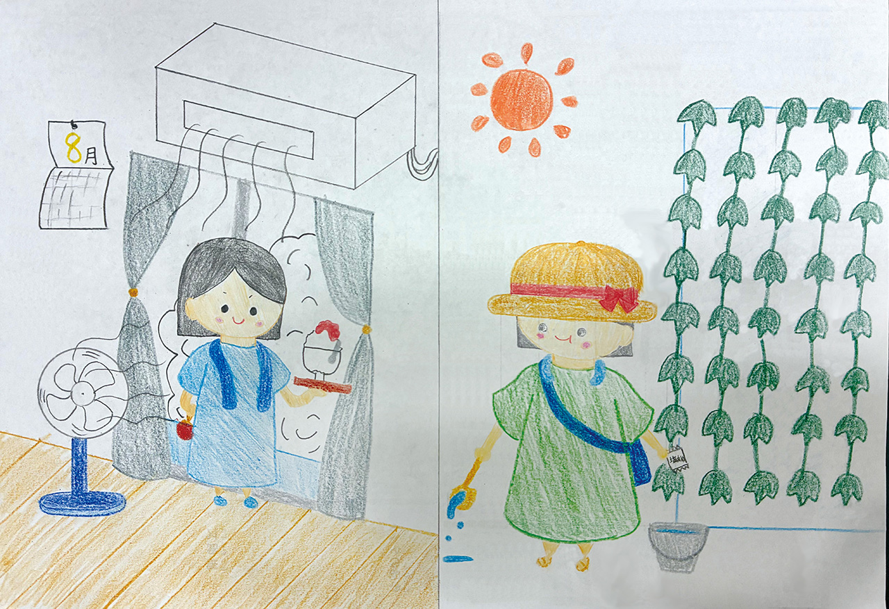 「屋内と屋外での熱中症対策！」