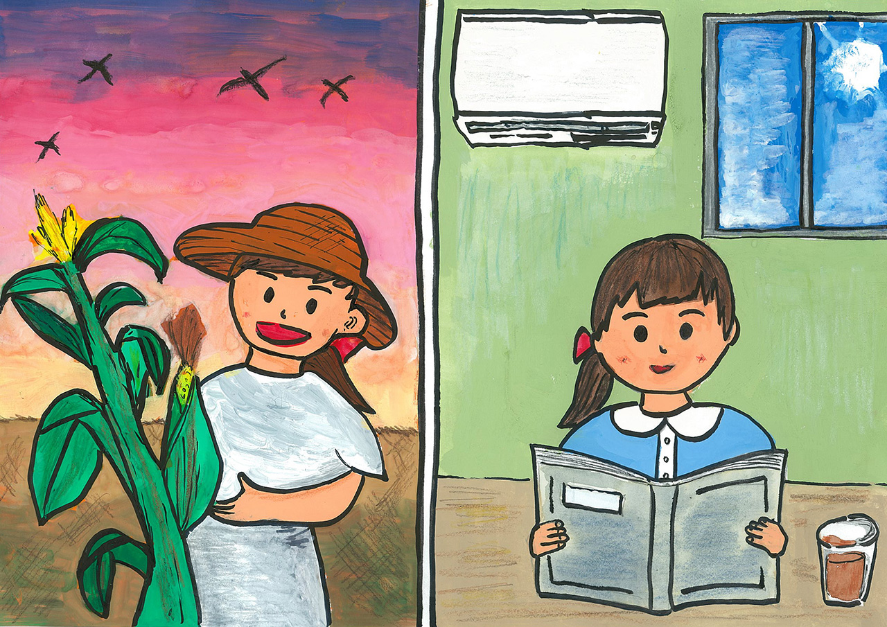 「涼耕暑読（りょうこうしょどく）」